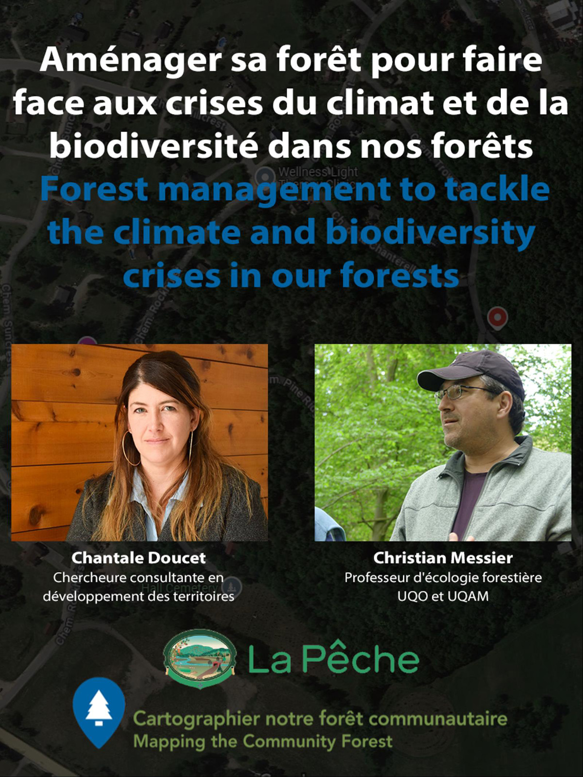 Aménager sa forêt pour faire face aux crises du climat et de la biodiversité dans nos forêts Forest management to tackle the climate and biodiversity crises in our forests